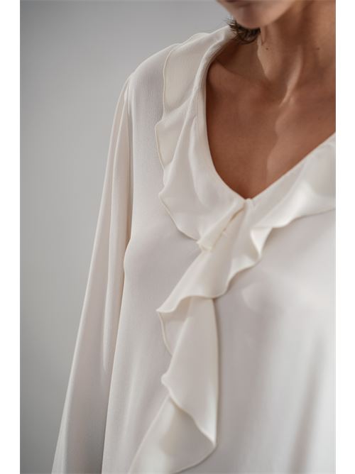 Casacca in misto seta 1 One | GG0030AVORIO